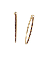 Farah Hoop Earrings - 4EFL13BGMRL