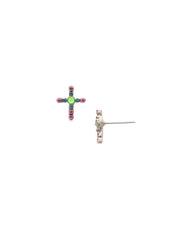 Miley Cross Stud Earring - EEN1ASWDW