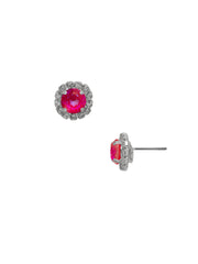 Haute Halo Stud Earring - EEY10PDRRD