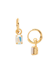 Mini Emerald Huggie Hoop Earrings - EFM13BGCAB