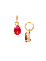 Perfect Pear Huggie Hoop Earrings - EFT55BGRCP