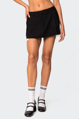 Tailored Mini Skirt
