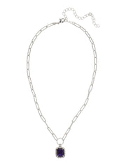Octavia Scalloped Pendant Necklace - NGA1PDPV