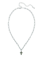 Carly Cross Pendant Necklace - NGE2PDVO