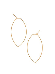 Caroline Hoop Earrings - 4EEV1BGMTL