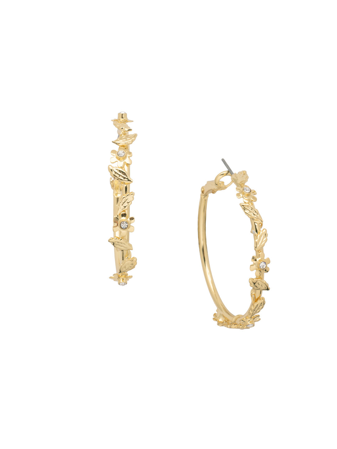 Willow Hoop Earrings - 4EFJ12BGCRY