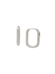 Rectangle Hoop Earrings - 4EFY1PDMTL