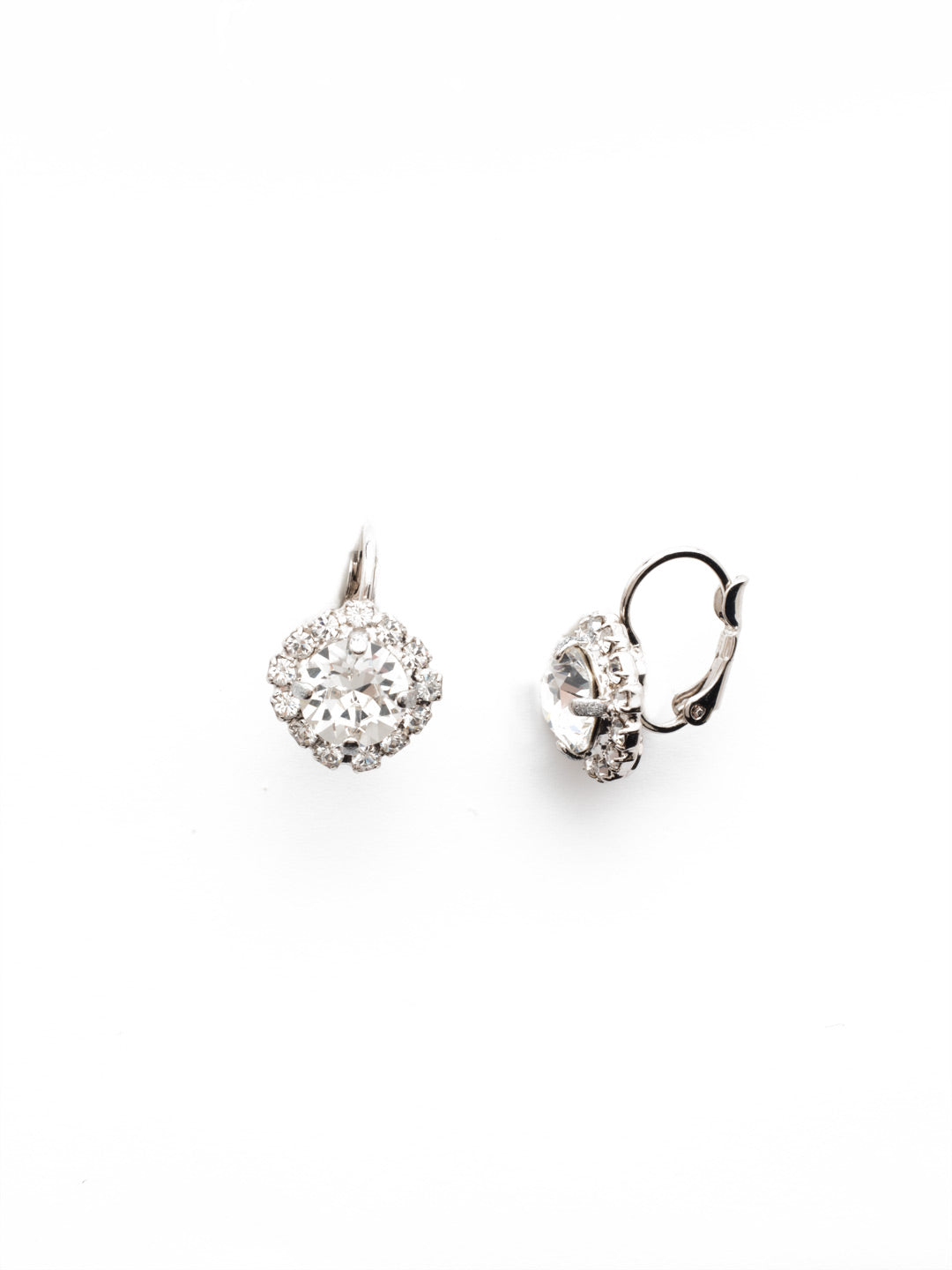 Haute Halo Dangle Earrings - EDL10PDCRY