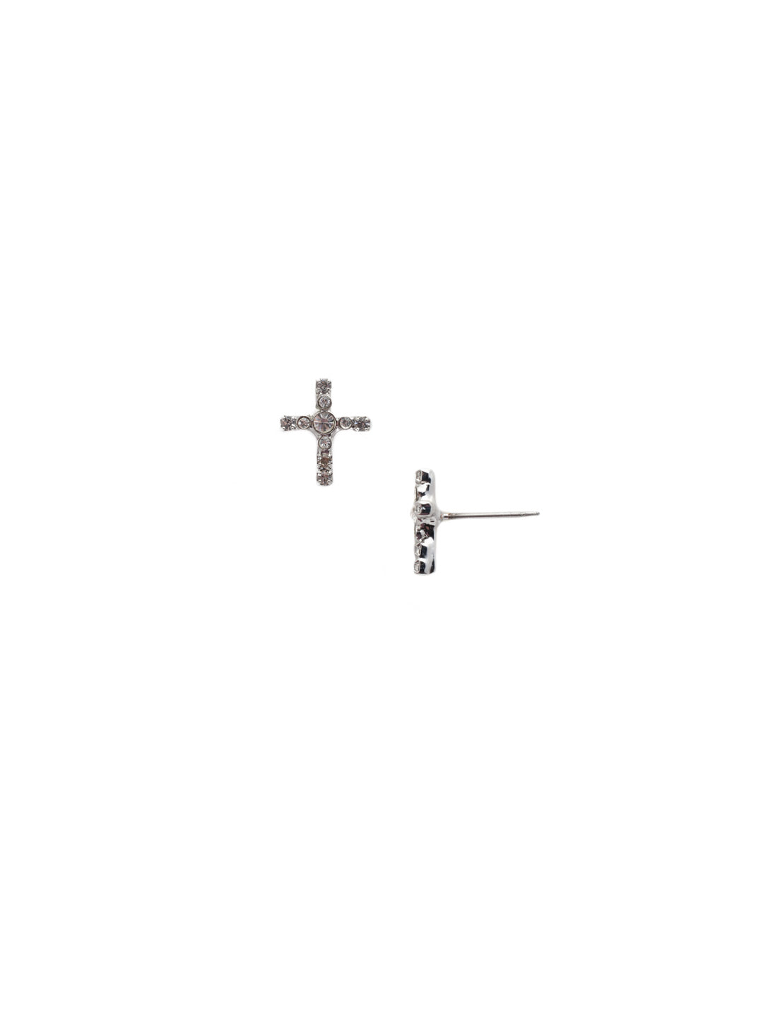 Miley Cross Stud Earring - EEN1PDCRY