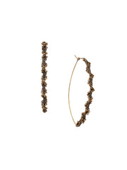 Brandi Oblong Hoop Earring - EFC61AGVBN