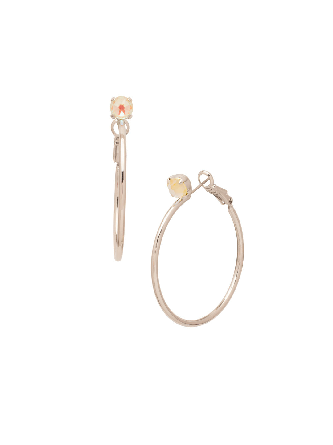 Mini Serafina Hoop Earrings - EFJ1PDLTD