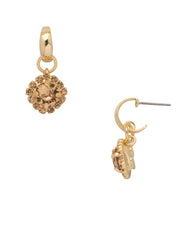 Haute Halo Huggie Dangle Earrings - EFK7BGLC