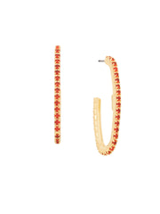 Shay Rhinestone Hoop Earrings - EFL7BGFIS