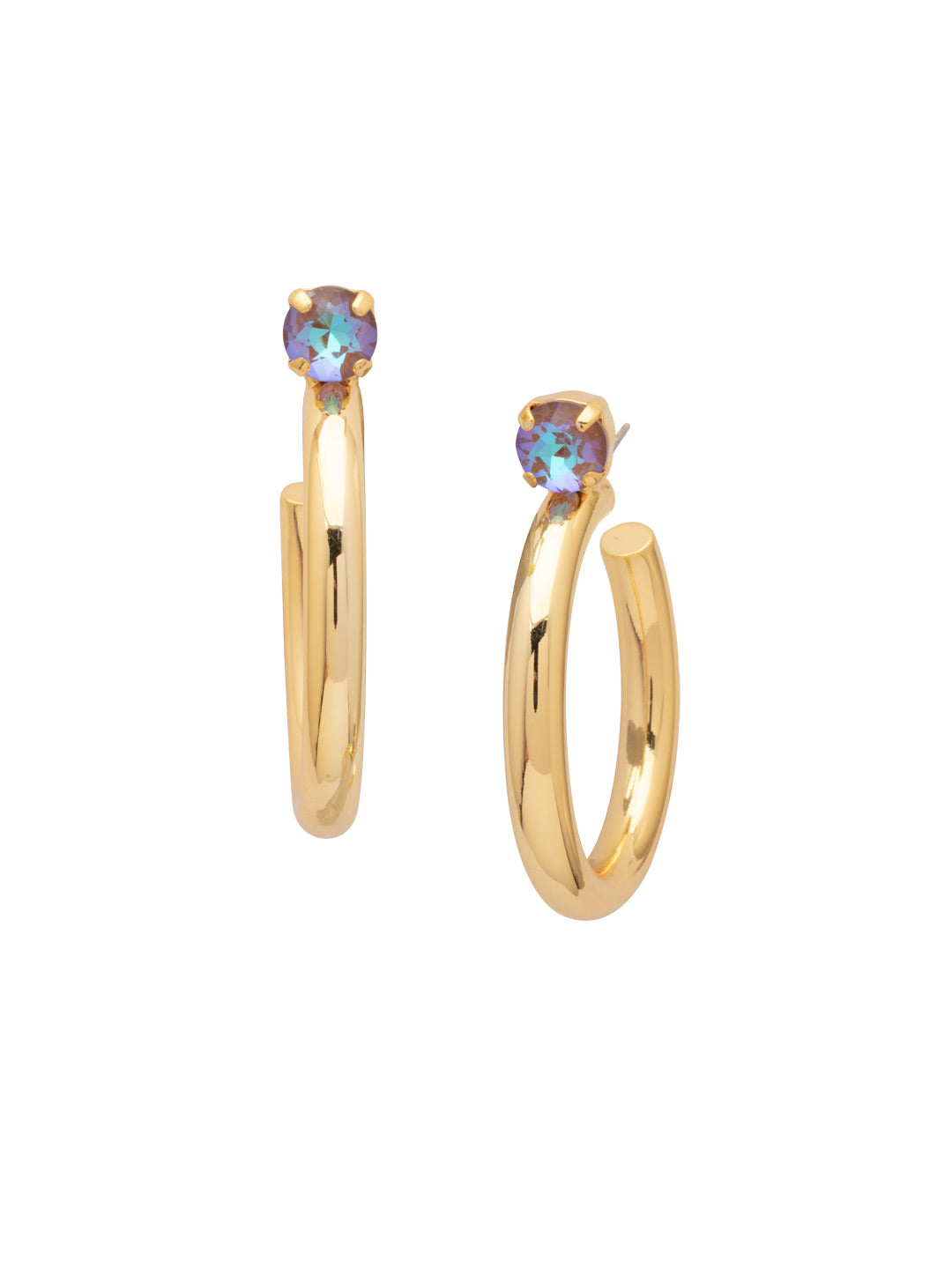Keeley Studded Hoop Earrings - EFP26BGCPD