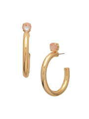 Keeley Studded Hoop Earrings - EFP26BGPD