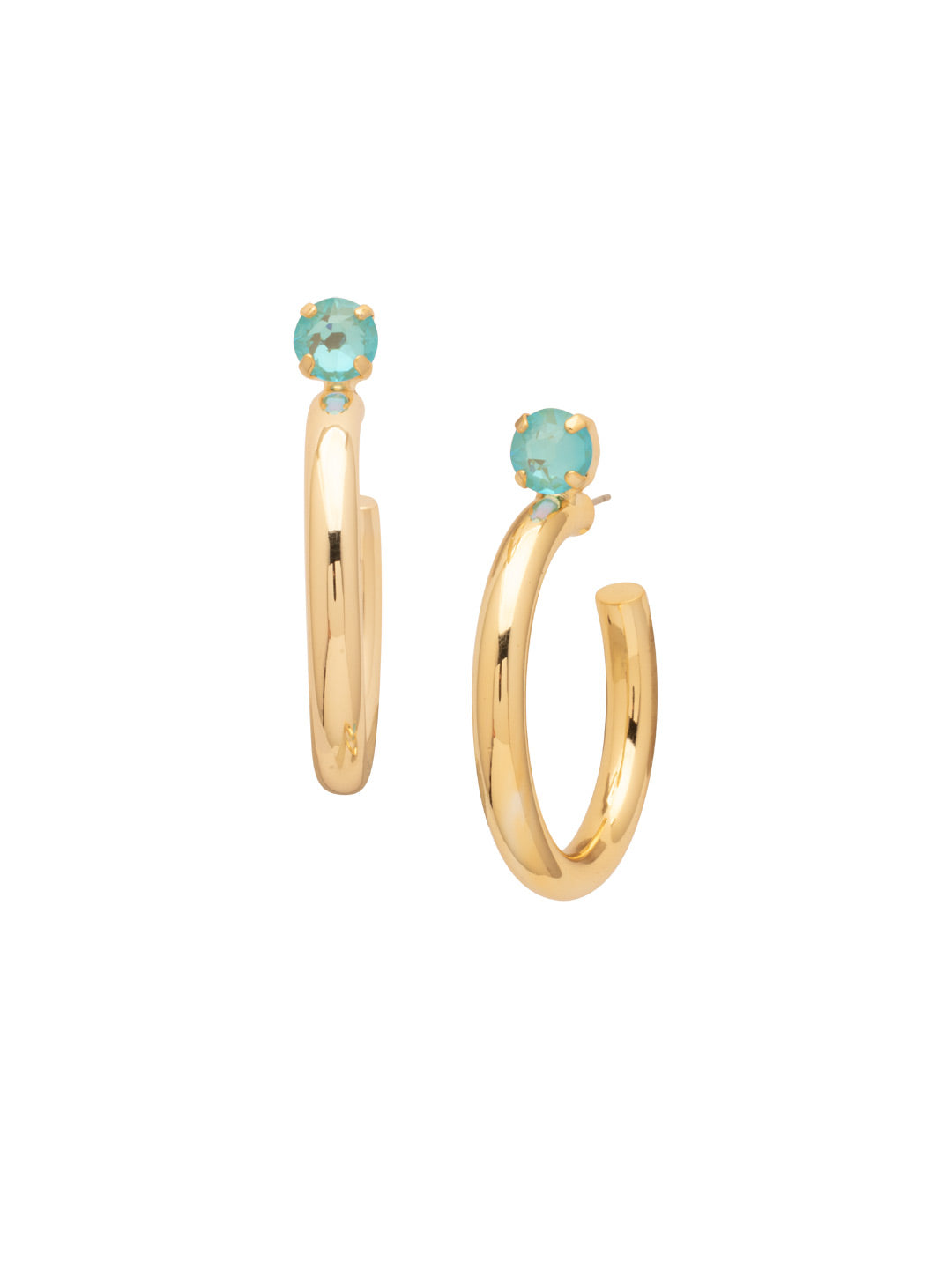 Keeley Studded Hoop Earrings - EFP26BGSBD