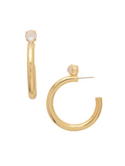 Keeley Studded Hoop Earrings - EFP26BGUW