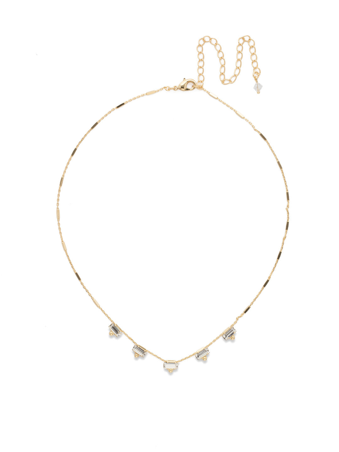 Shine and Dash Tennis Necklace - NDM17BGCRY