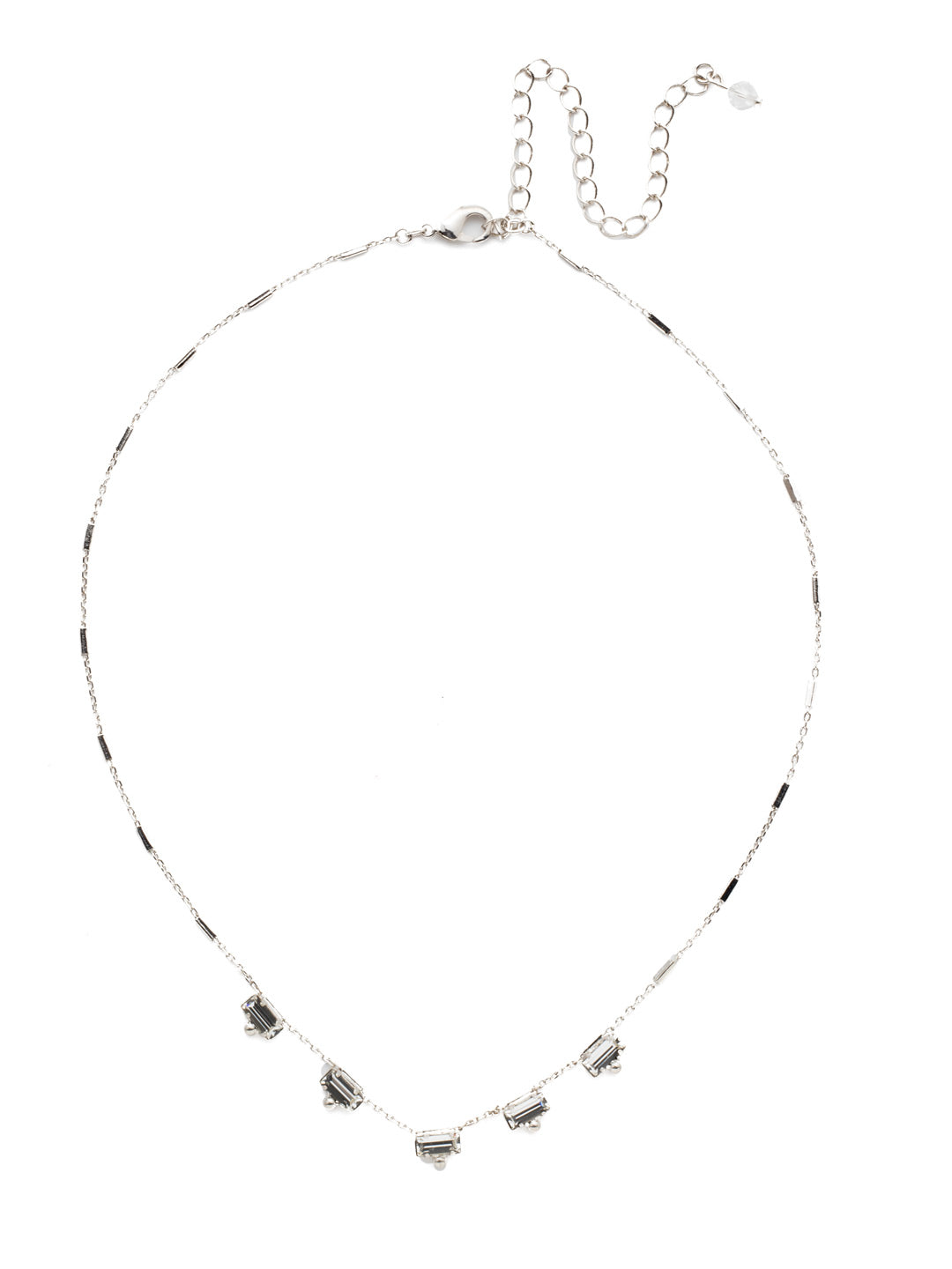 Shine and Dash Tennis Necklace - NDM17RHCRY