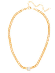 Octavia Single Crystal Tennis Necklace - NFK6BGWO