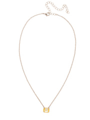 Octavia Single Crystal Pendant Necklace - NFM30PDLTD