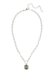 Octavia Scalloped Pendant Necklace - NGA1PDPER
